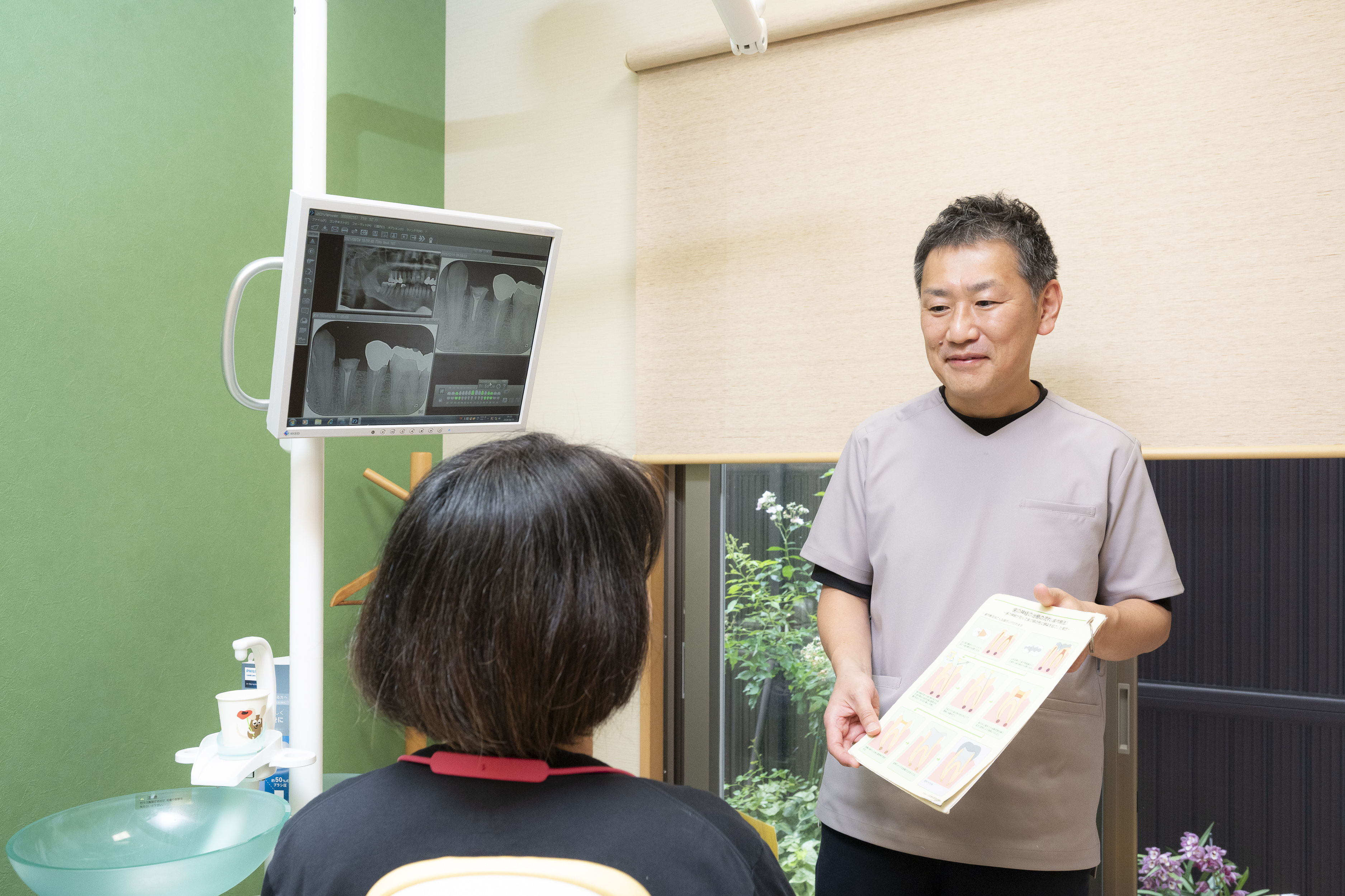 お子さまのペースに合わせた小児歯科診療